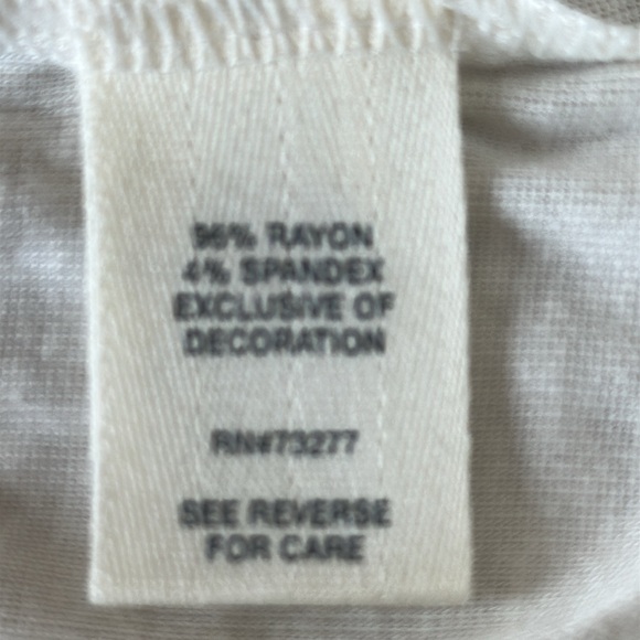 NWT Mudd Girls Cream Tank Top, Size 14 - Picture 8 of 9